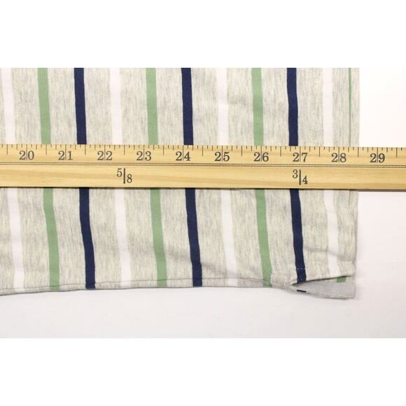 Patagonia Men's Stripped Organic Cotton Polo Shirt Short Sleeve Sz L - Picture 5 of 8